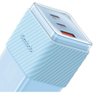 Mcdodo 1x USB, 2x USB-C, Fast Charge 67W, GaN5, Blue