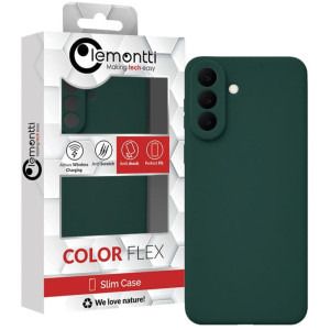 Lemontti Capac protectie spate Silicon Soft Slim Green pentru Galaxy S26 Plus