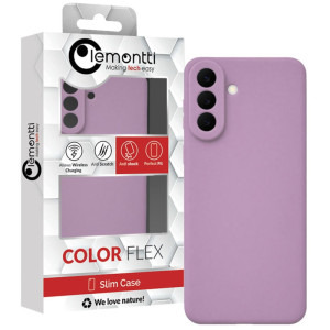 Lemontti Capac protectie spate Silicon Soft Purple pentru Galaxy S26