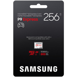 Samsung Micro SDXC P9 Express U3 V30 256GB Clasa 10