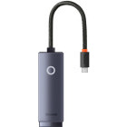 Placa de retea Baseus Lite WKQX000313 Gigabit USB-C Gri