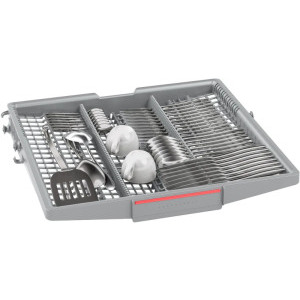 Bosch SMS4EMI06E, 14 seturi, 6 programe, Clasa B, EcoSilence Drive, EfficientDry, VarioFlex, VarioDrawer, Rackmatic, 60 cm, Inox