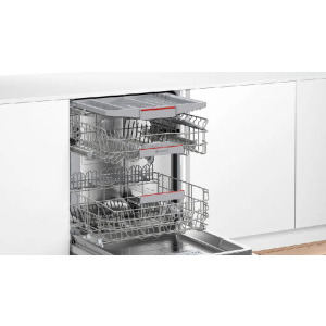 Bosch SMV6YCX02E, 14 seturi, 6 programe, Clasa A, EcoSilence Drive, PerfectDry, VarioDrawer, Rackmatic, 60 cm