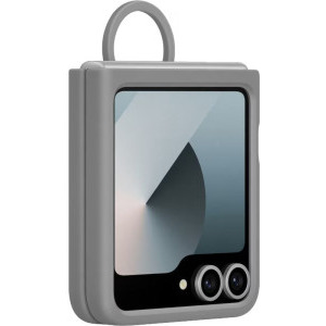 Samsung Capac protectie spate Silicon Flipsuit Gray pentru Galaxy Z Flip 6