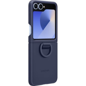 Samsung Capac protectie spate Silicon Flipsuit Navy pentru Galaxy Z Flip 6