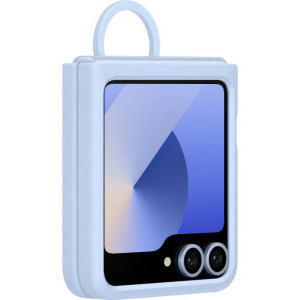 Samsung Capac protectie spate Silicon Flipsuit Blue pentru Galaxy Z Flip 6