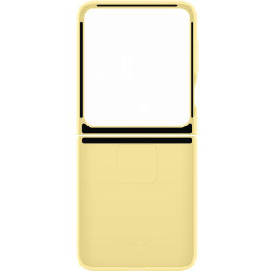 Samsung Capac protectie spate Silicon Flipsuit Yellow pentru Galaxy Z Flip 6