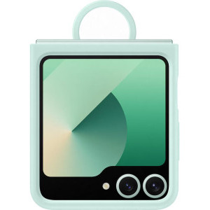 Samsung Capac protectie spate Silicon Flipsuit Mint pentru Galaxy Z Flip 6
