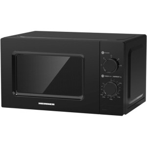 Cuptor cu microunde Heinner HMW-MD20MBK, 20 L, 700 W, Negru