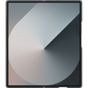 Samsung Capac protectie spate Kindsuit Leather Gray pentru Galaxy Z Fold 6
