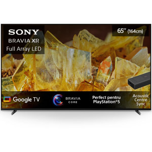 Sony Bravia Smart TV XR-65X90L Seria X90L 164cm argintiu inchis 4K UHD HDR