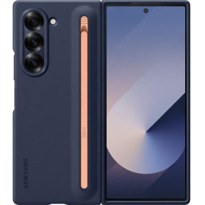 Samsung Capac protectie spate Slim S-Pen Navy pentru Galaxy Z Fold 6
