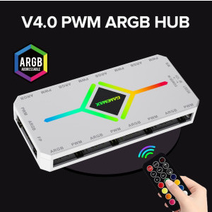 Gamemax Hub Controller PWM-ARGB V4.0 White