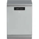 Masina de spalat vase Beko BDFN36550XWP, 15 seturi, 11 programe, Clasa B, ProSmart Inverter, PowerIntense, SelfDry, AquaFlex, HomeWhiz, 60 cm, Inox