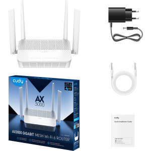 CUDY Gigabit WR3000S Dual-Band WiFi 6