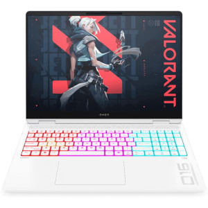 HP Gaming 16'' OMEN MAX 16-ah0016nn, WQXGA OLED 48-240Hz, Procesor Intel® Core™ Ultra 7 255HX (30M Cache, up to 5.20 GHz), 32GB DDR5, 1TB SSD, GeForce RTX 5070 8GB, Free DOS, Ceramic White