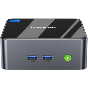 Mini PC GMKtec M2 Pro S, Procesor Intel® Core™ i7-1185G7 4.8GHz Tiger Lake, 16GB RAM, 512GB SSD, Iris Xe Graphics, Windows 11 Pro