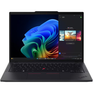 Laptop Lenovo 14 ThinkPad T14 Gen 6, WUXGA IPS, Procesor AMD Ryzen™ AI 7 PRO 350 (16M Cache, up to 5.0 GHz), 32GB DDR5, 1TB SSD, AMD Radeon 860M, Win 11 Pro, Black