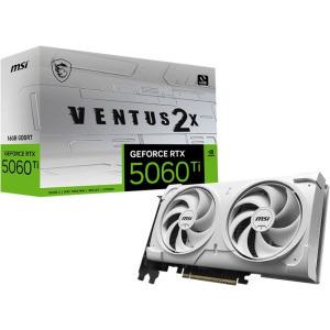 MSI GeForce RTX 5060 Ti VENTUS 2X PLUS White 16GB GDDR7 128-bit DLSS 4.0