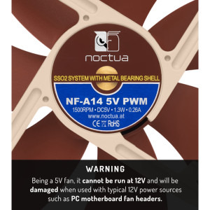 Noctua NF-A14 5V PWM 140mm