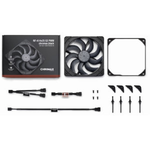 Noctua NF-A14x25 G2 PWM chromax.black 140mm