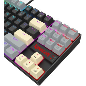 Redragon Kumara TKL RGB Black-Grey Red Switch Mecanica
