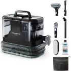 Aspirator Rowenta Clean It IN5021F0, cu spalare, 750W, 1.5L, Negru/Verde