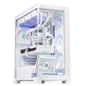 PC Gaming GREUCEANU Ultimate Alb, AMD Ryzen 9 9950X3D 4.3GHz, 64GB