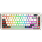 Tastatura Gaming Redragon Flekact Pro TKL RGB White-Green Pink Switch Mecanica