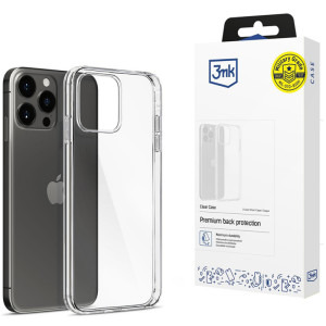 3MK Protectie pentru spate Clear Case pentru iPhone 15 Pro Max, culoarea Transparent