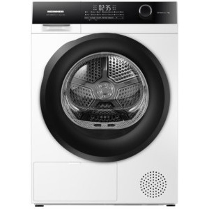 Uscator de rufe Heinner HHPD-HMK90IVFC+++, Pompa de caldura, 9 kg, Clasa C, Inverter, Iluminare interioara, Alb