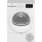 Uscator de rufe Beko BM3T4723WW EU, Pompa de caldura, 7 kg, Clasa D, EcoGentle, Hygienic Drying, AquaWave, Iluminare interioara, Alb