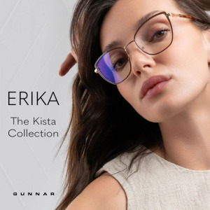 Gunnar Ochelari Protectie Calculator Erika Amber Coffee Gold