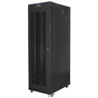 Lanberg FF01-8242-23BL 42U, Stand alone, 800 x 1200, Metal door, Negru