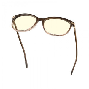Gunnar Ochelari Protectie Calculator Ingrid Amber Cocoa Fade Crystal