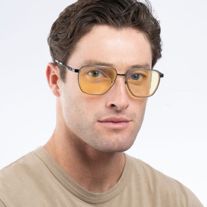 Gunnar Ochelari Protectie Calculator Clix Amber Gunmetal