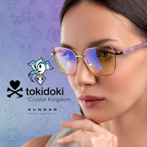 Gunnar Ochelari Protecție Calculator Tokidoki Crystal Kingdom Amber