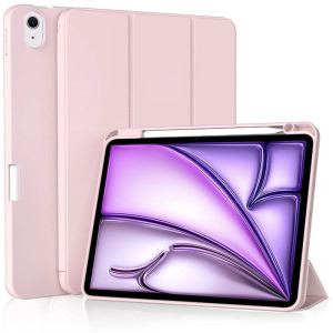 Techsuit Husa protectie Flex Trifold Roz pentru iPad Air 11 (2025) / Air 11 (2024)