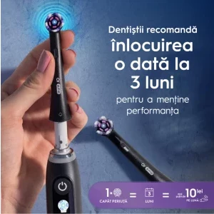 Oral-B Rezerva periuta de dinti electrica iO Radiant White Alb, 2 buc