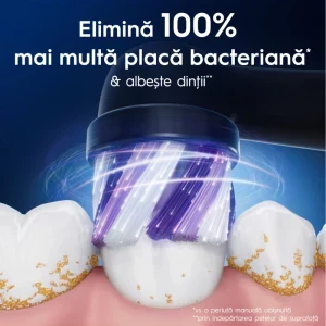 Oral-B Rezerva periuta de dinti electrica iO Radiant White Negru, 4 buc