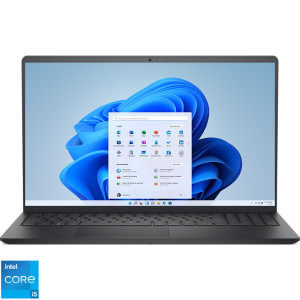 DELL 15.6'' Pro 15 Essential PV15250, FHD 120Hz, Procesor Intel® Core™ i5-1334U (12M Cache, up to 4.60 GHz), 16GB DDR5, 512GB SSD, Intel Integrated Graphics, Win 11 Pro, Carbon Black, 3Yr ProSupport