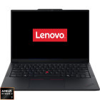 Laptop Lenovo 14'' ThinkPad E14 Gen 8, WUXGA IPS, Procesor AMD Ryzen™ AI 7 445 (8M Cache, up to 4.50 GHz), 32GB DDR5, 1TB SSD, AMD Radeon 840M, No OS, Black