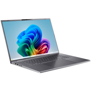 Acer 18'' Aspire 18 AI A18-I71M, WUXGA IPS 120Hz, Procesor Intel® Core™ Ultra 7 355 (12M Cache, up to 4.70 GHz), 16GB LPDDR5X, 512GB SSD, Intel Graphics, Win 11 Home, Steel Gray