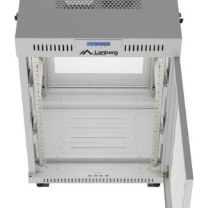 Lanberg FF01-6815-23SL 15U, Stand alone, 600 x 800, Mesh door, Gri