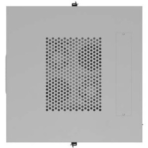 Lanberg FF01-6622-12SL 22U, Stand alone, 600 x 600, Glass door, Panouri laterale detasabile, Gri