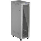 Lanberg FF01-6042-12SL 42U, Stand alone, 600 x 1000, Glass door, Panouri laterale detasabile, Gri