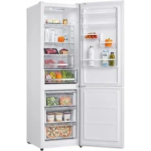 Daewoo DNF-344ESW, 344 L, Clasa E, No Frost, Control electronic, 195 cm, Alb