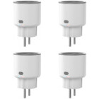 Sonoff Priza Smart S60TPF, Wi-Fi, Control vocal, 4 buc