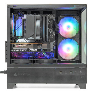 Gaming BALAUR Powered by ASUS Special Edition, Intel i5-14400F 2.5GHz, 32GB DDR5, 1TB SSD, RTX 5060 Ti 8GB GDDR7, Iluminare RGB