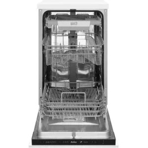 Amica DIM42E6EBqO, Slim, 10 seturi, 6 programe, Clasa E, AquaStop, 45 cm